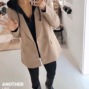 RD style double breasted blazer size small